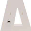 White Large Plastic Marquee Freestanding Alphabet LED Light UP Letters A