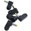 DC In-Line Plug Socket Jack Connector Male / Female, Right Angle Plug 1.7 x E1S3