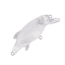8cm Transparent Blank Lure Bait Unpainted Hookless Hard Bait Fishing Tool