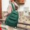 New Waterproof Nylon Backpack for Women Multi Pocket Travel Backpacks Femal W8G1