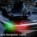 2Pcs/Set High Brightness Boat Mooring Navigation Marine Warning LED Light Lamp E