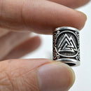 5Pcs Norse Vikings Beads Hair Tube Beads Dreadlocks for Beards Hair Paracord