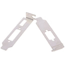 2Pcs Low Profile Bracket Adapter HDMI Port For Half Height Graphic Video Card JR