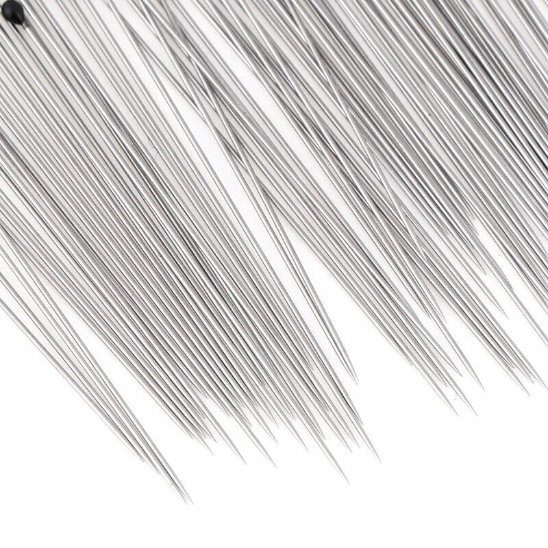 100pcs Stainless Steel  Insect Pins Specimen Pins for School Lab EducationOZ 3C