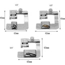 3Pc/Set Domestic Sewing Machines Foot Presser Rolled For W7P4 R2V2 Singer H8V0