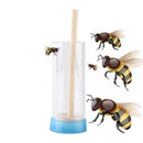 Plastic Queen Bee Marker Bottle Marking Cage Bottle Soft Beekeeper Plunger G8T2