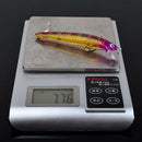 Lot 10pcs Kinds of Fishing Lures Crankbaits Hooks Minnow Baits Tackle