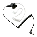 2x Micro Clear Acoustic Hollow Air Tube 3.5mm Anti-Radiation Earphone Earbud
