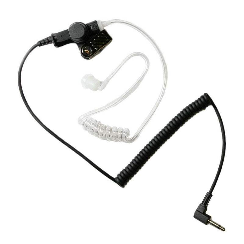 2x Micro Clear Acoustic Hollow Air Tube 3.5mm Anti-Radiation Earphone Earbud