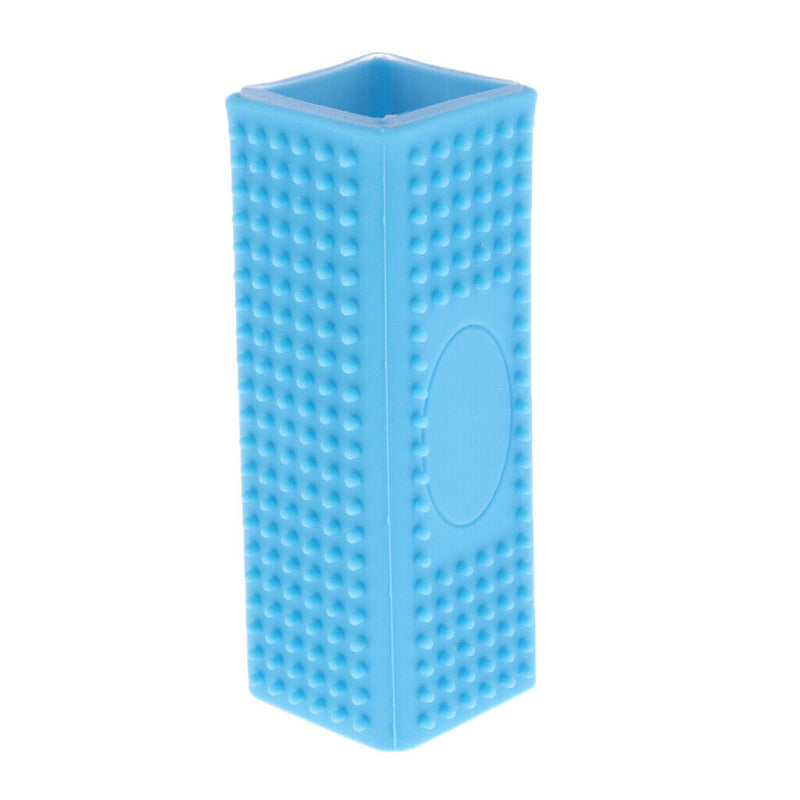 2pc Pet Dog Cat Hair Shedding Remover Grooming Massage Comb Silicone Brush