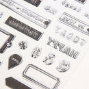 Transparent Clear Stamp DIY Silicone Seals Scrapbooking Card 35