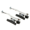 Aluminum Alloy Bike Bicycle V Brake Caliper Brakes Lever Kit Set Replacement