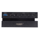 2 to 5 Port Expansion HUB Adapter Converter Splitter w/Indicator for PS4