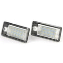 3X(Light for Car,Led License Number Plate Light Fit Audi A3 A4 A6 A8 B6 B7
