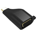 Cabledeconn C0502 USB Type C to VGA Female Adapter for Laptop Phone Black