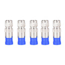 10x RG6 F Compression Connector Coax Cable Coaxial Fitting Compression Too Hn