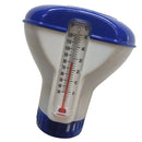 4Pcs Pool Floating Chlorine Adjustable Dispenser 5" Bromine w/ Thermometer