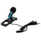 Mini hand microphone for voice recording, Internet chat on smartphone, note