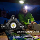 Zoom 2000lm XHP70LED Torch Flashlight Outdoor Camping Safety Smart USB Head Lamp