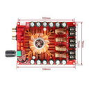 Dual Channel Stereo Amplifier TDA7498E with Speaker Impedance 4-8 Ohm