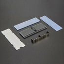 M.2 2280 SSD Cooling Pad Aluminum Heatsink Dissipation Radiator (Grey) A