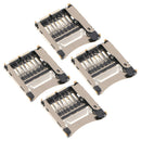 4 Pieces Replacement Memory Card Slot Holder Repair Parts for Nikon Digital