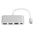 Multi-Function USB HUB Type-C to 2 Port USB2.0 USB3.0 PD Converter Adapter