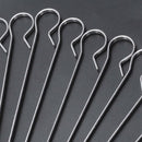Stainless Steel Grilled Cage BBQ Roaster Barbecue Kebab Maker Meat Skewer M