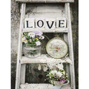 5D DIY Full Drill Diamond Painting LOVE Cross Stitch Embroidery Mosaic Kit