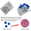10 Bags Silica Gel Drying Agent Color Change Hearing Aid Camera Drying 1g/bag LJ