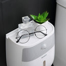 Ecoco Wall-Mounted Bathroom Tissue Dispenser Tissue Box For Multifold Paper