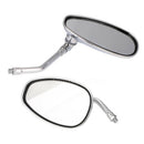 10mm Motorcycle Rear View Mirrors Long Stem For VT750 VT1100 VF750 USS Gw