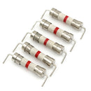 5Pcs 8A 250V 5*20mm ceramic body time-lag axial lead fuse FT