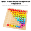 Parent-child Interaction Color Beads Elimination Hobby Funny 2 In 1 Portable