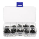 Pack 500pcs Catfish Hook Barbed High Carbon Steel Fishing Hooks Size 3