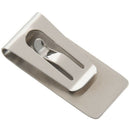 Stainless Steel Pocket Cash Money Clamp Clip Credit Card Wallet Holder Silv