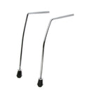 2pcs Metal Bass Drum Legs for Drummer Musical Performance