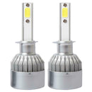 2pcs LED Car Light Bulbs H1 36W 3000K COB Auto Headlight Fog Lamp Bulbs