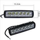 6inch 18W 6LED Work Light Bar Flood Spot Beam Offroad Car SUV Driving W Hn