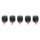 10x 3.5mm Male to Screw Terminal Connector
