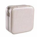 Portable Jewelry Case Travel Earring Ring Necklace Accessories Organizer Bo