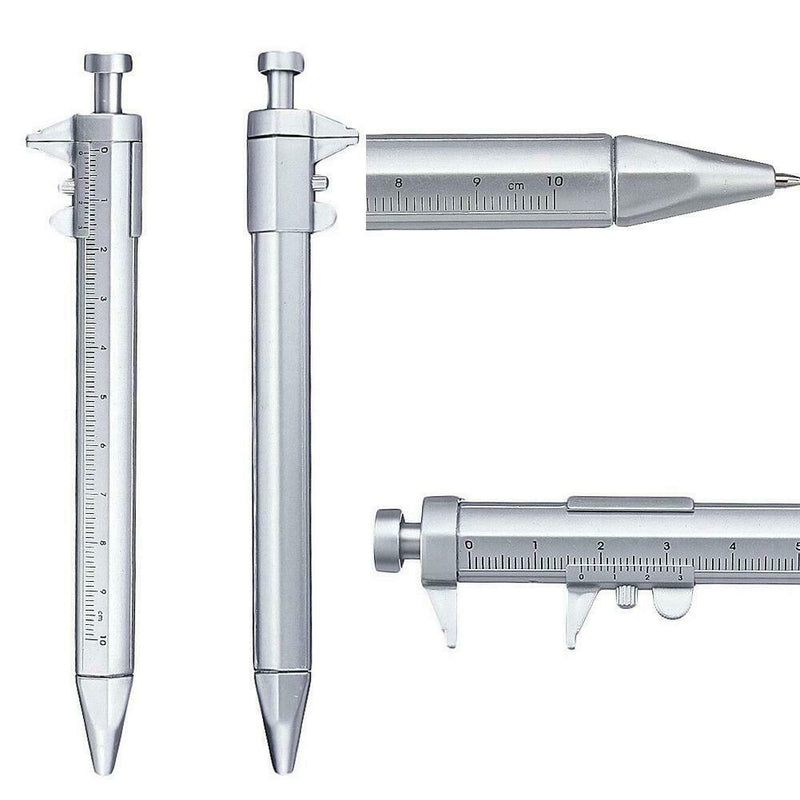 Pen Shape Plastic Vernier Caliper Ruler Measuring Tool Multifunctions