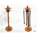 Bamboo Chinese Calligraphy Brush Rack Calligraphy Brush Holder Sumi Brush Hanger