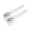 100Pcs 5mm White Ultra-Bright LED Light Lamp Emitting Diodes 15000MCD