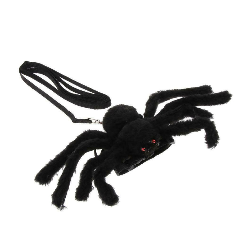 Dog Vest Harness Pet Costume Halloween Accessory For Small Dog Puppy Black