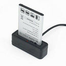 Mini Battery Cradle Charger Stand Dock Charger Holder for LG G4(LG G4 Battery