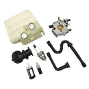 Carburetor Kit Include Fuel/Oil Line, Spark Plug, Intake Manifold Fits for 024