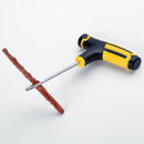 Easy Carring Car Tubeless Tyre Puncture Repairing Kits Tool Tire Plug 8  QRO