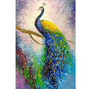 5D DIY Full Drill Diamond Painting Cross Stitch Embroidery Mosaic (Peacock)