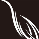 1 Pair Car Stickers Dolphin Totem PVC Vinyl Auto Body Side Decals Graphics
